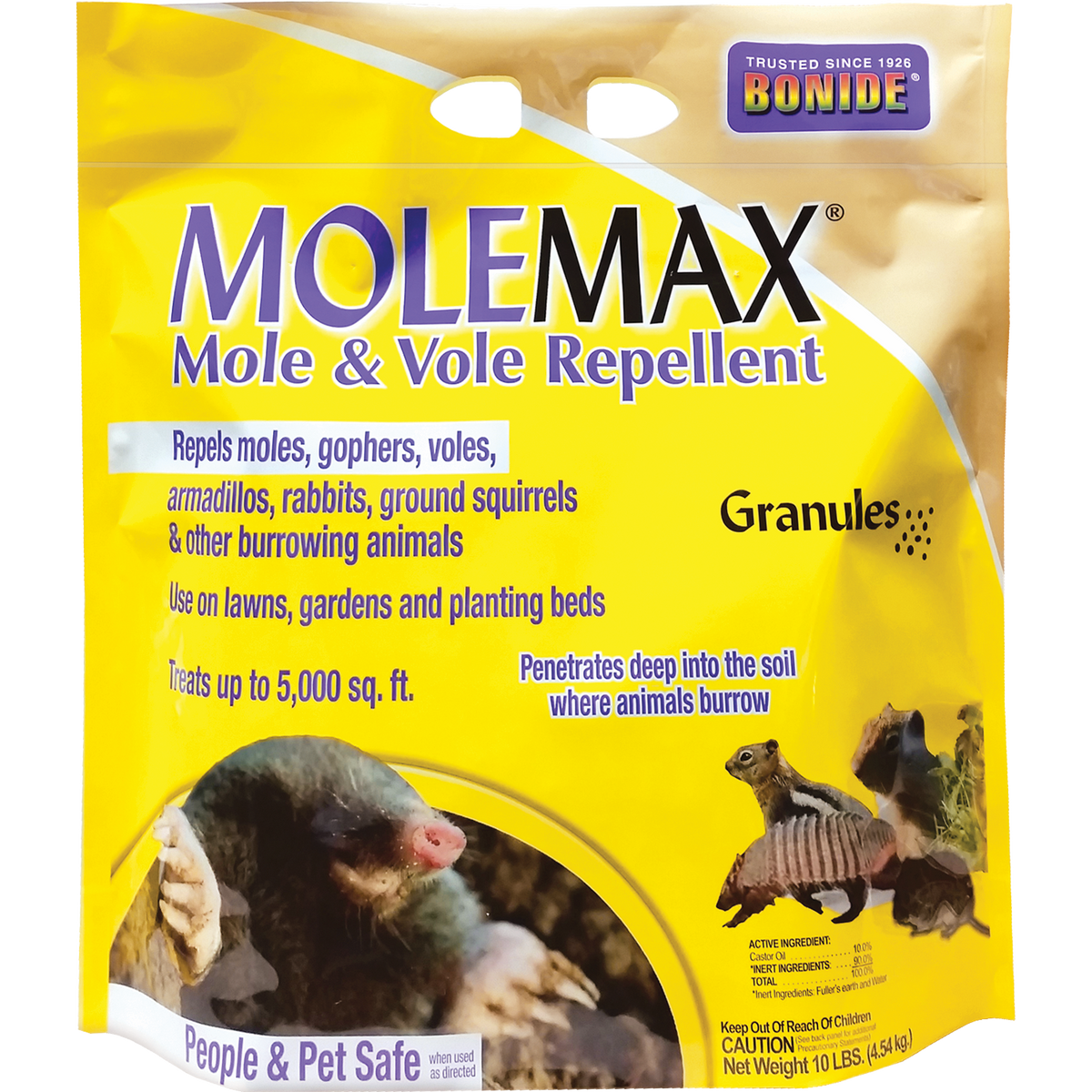 Bonide MoleMax Mole & Vole Repellent Granules