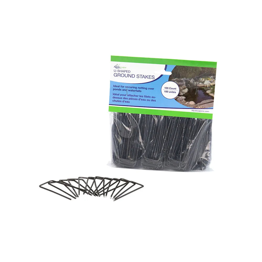 U-Shaped Ground Stakes (Qty 100)