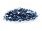 Sky Blue Reflective Fire Glass