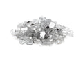 Silver Reflective Fire Glass