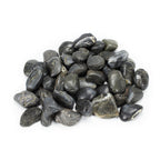Decorative River Pebbles - Black 22 Lb / 10 Kg Bag – image 3
