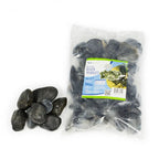 Decorative River Pebbles - Black 22 Lb / 10 Kg Bag – image 2