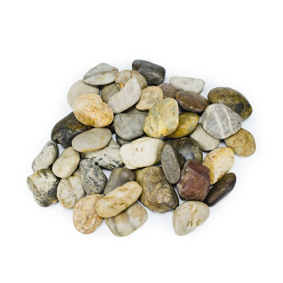 Decorative River Pebbles - Mixed 22 Lb / 10 Kg Bag – image 3