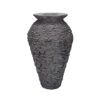 Stacked Slate Urn - 13" H (34 Cm) – image 7