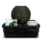 Stacked Slate Sphere Fountain Kit - 18" Dia (46 Cm) – image 2