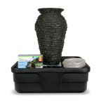 Stacked Slate Urn Fountain Kit - 24" H (61 Cm) – image 2