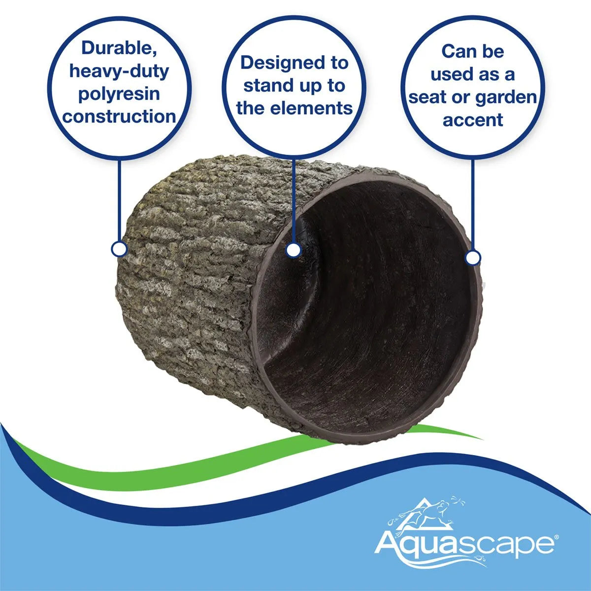Faux Oak Stump Cover – image 7
