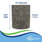 Faux Oak Stump Cover – image 8