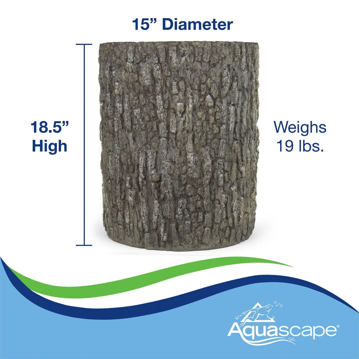 Faux Oak Stump Cover – image 8