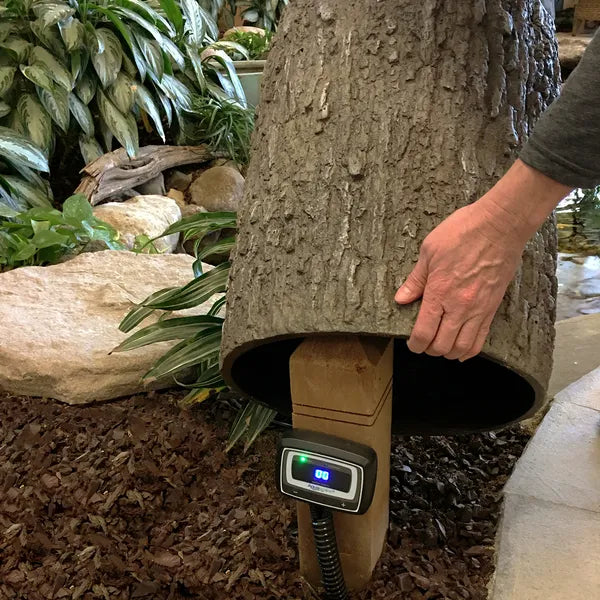 Faux Oak Stump Cover – image 4