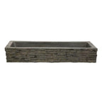 Stacked Slate Wall Topper-Straight Quad-Spill – image 2