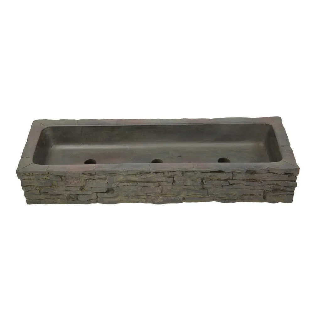 Stacked Slate Wall Topper-Straight Quad-Spill – image 3