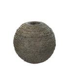 Stacked Slate Sphere - 24" Dia (61 Cm)