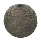 Stacked Slate Sphere - 40" Dia (102 Cm) – image 2