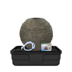 Stacked Slate Sphere Fountain Kit - 32" Dia (81 Cm) – image 2