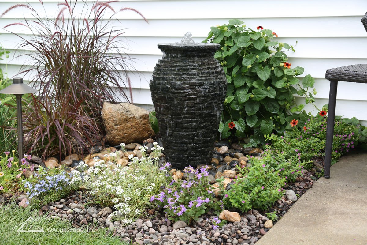Stacked Slate Urn - 24" H (61 Cm) – image 4