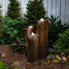 Faux Basalt Column Set Of 3 Fountain Kit - 24",30",36"H (61,76,91 Cm)