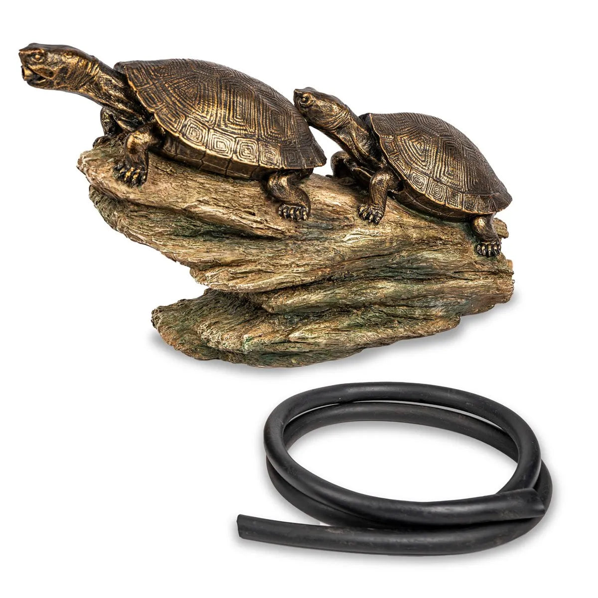 Double Turtle On Log Spitter – image 6