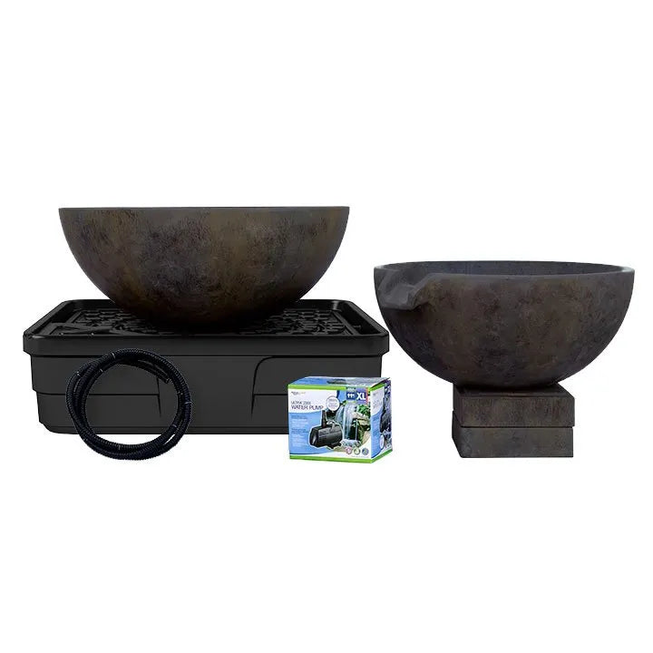 Spillway Bowl And Basin Fountain Kit - Patina - 32"/40" Dia (81/102 Cm) – image 8