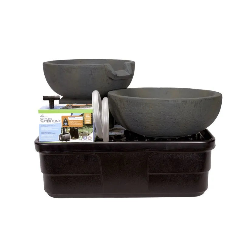 Spillway Bowl And Basin Fountain Kit - Iron Ore - 19"/21" Dia (49/52 Cm) – image 2