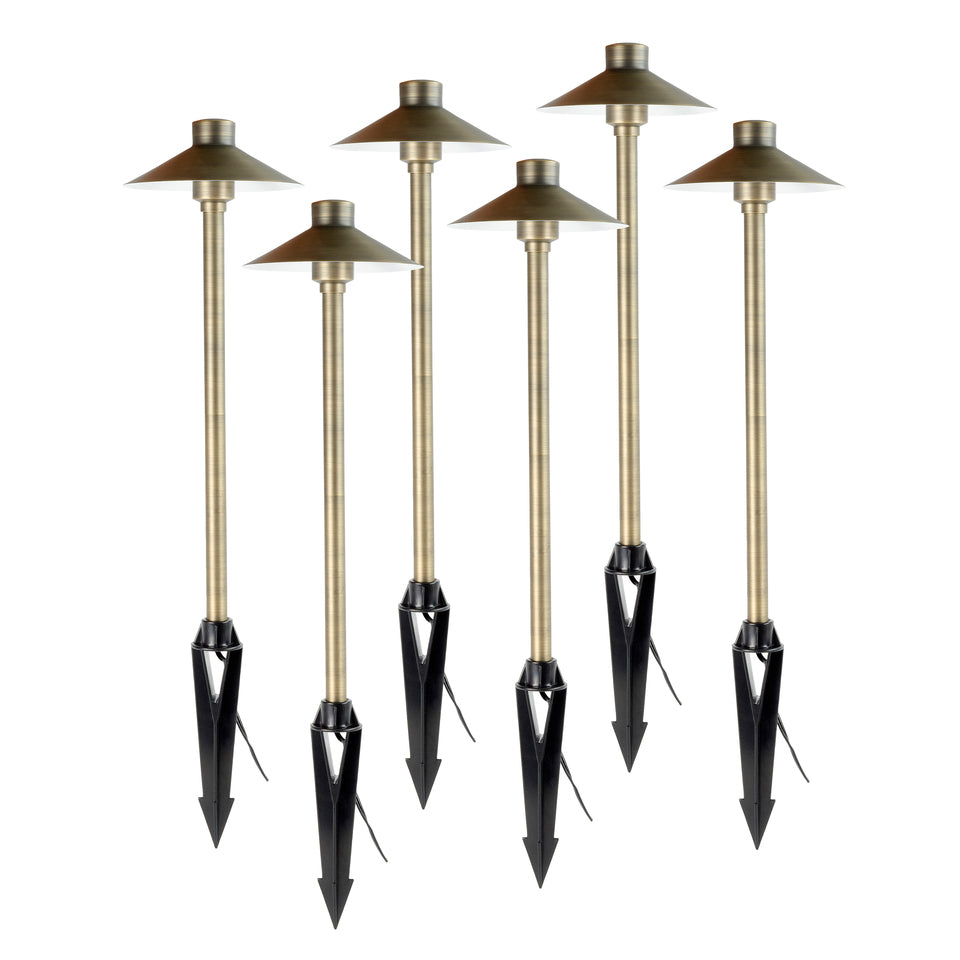 Hat Top Path And Area Landscape Light - 6-Pack – image 3