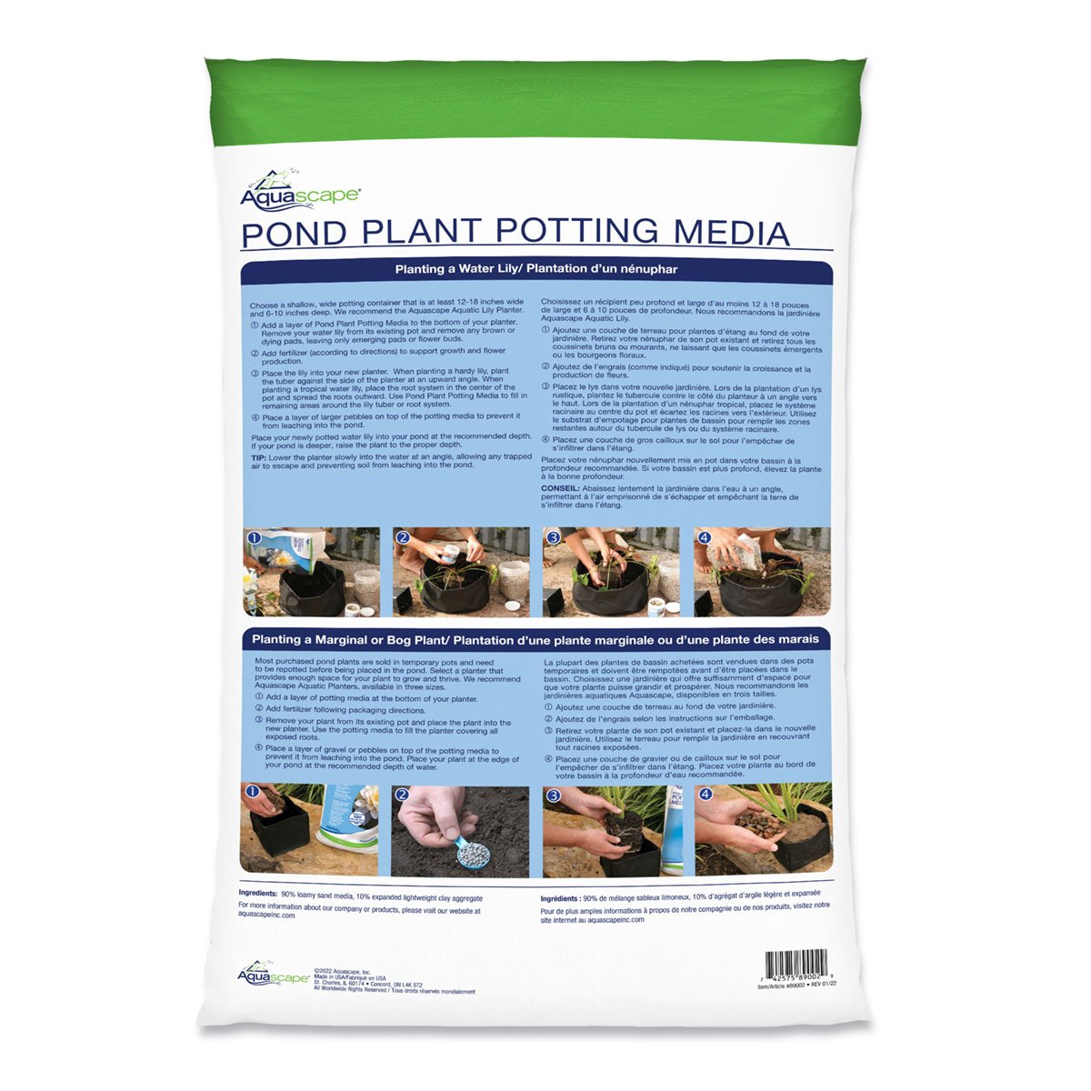 Pond Plant Potting Media - 215 Cu In /.0035 Cbm – image 3