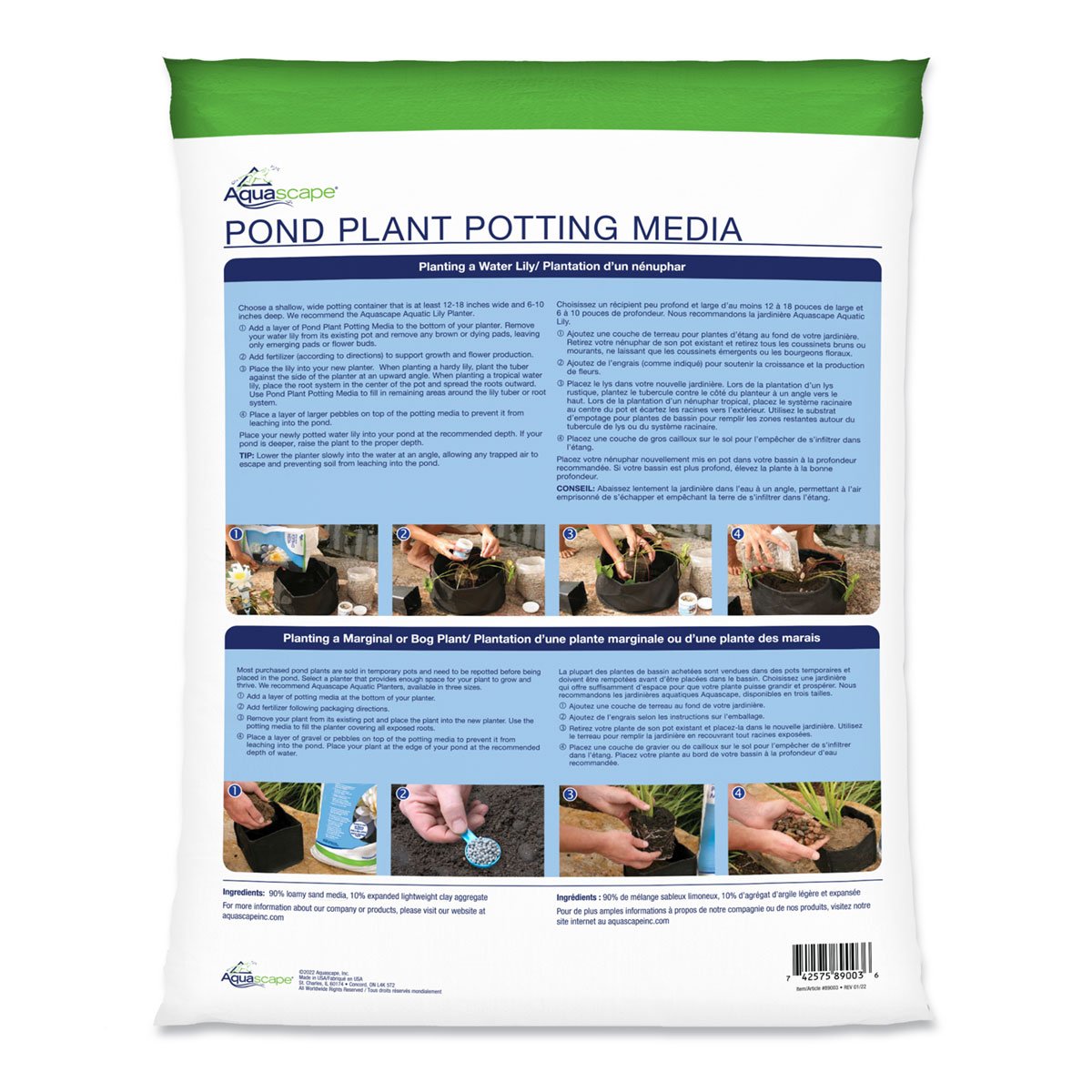 Pond Plant Potting Media - 432 Cu In /.007 Cbm – image 3