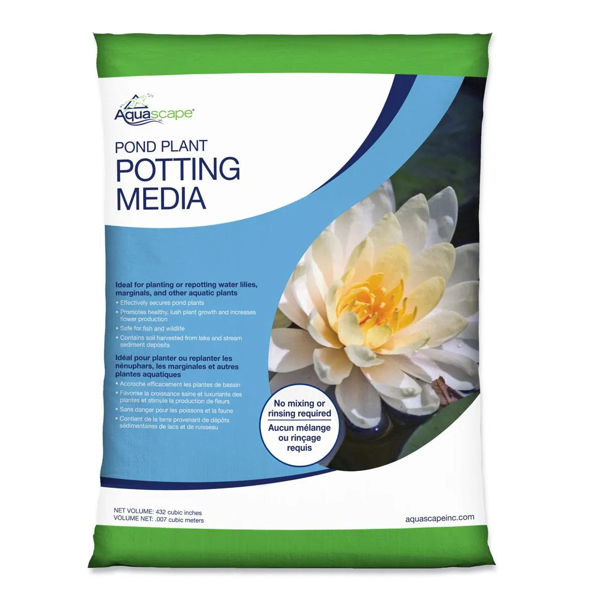 Pond Plant Potting Media - 432 Cu In /.007 Cbm