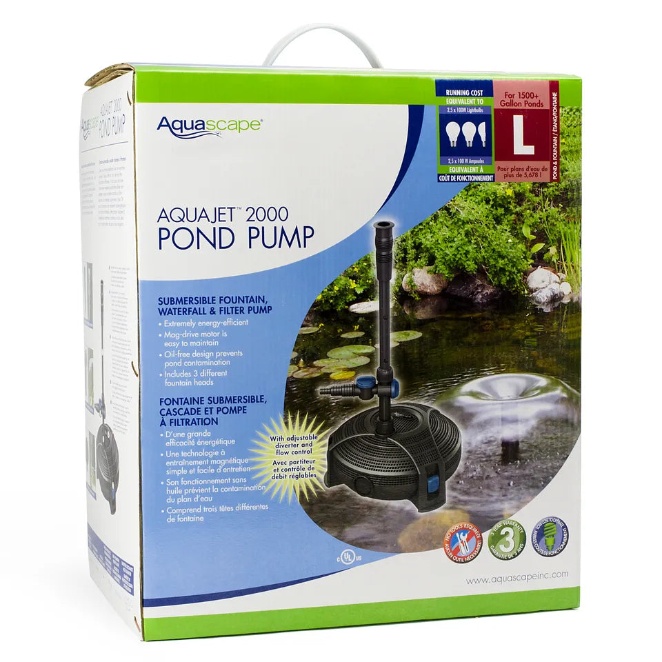 Aquajet 2000 Pond Pump – image 5