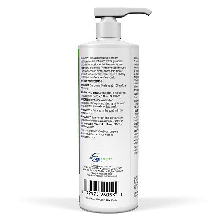 Maintain For Ponds - 16 Oz / 473 Ml – image 2