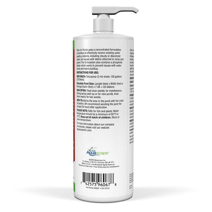 Clear For Ponds - 32 Oz / 946 Ml – image 2