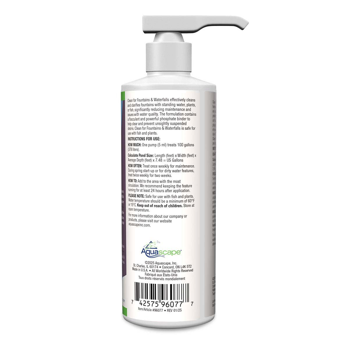 Clean For Fountains And Waterfalls - 8 Oz / 236 Ml – image 3
