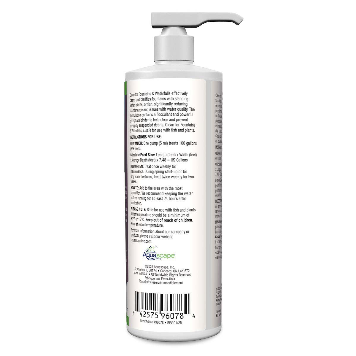 Clean For Fountains And Waterfalls 16 Oz / 473 Ml – image 3
