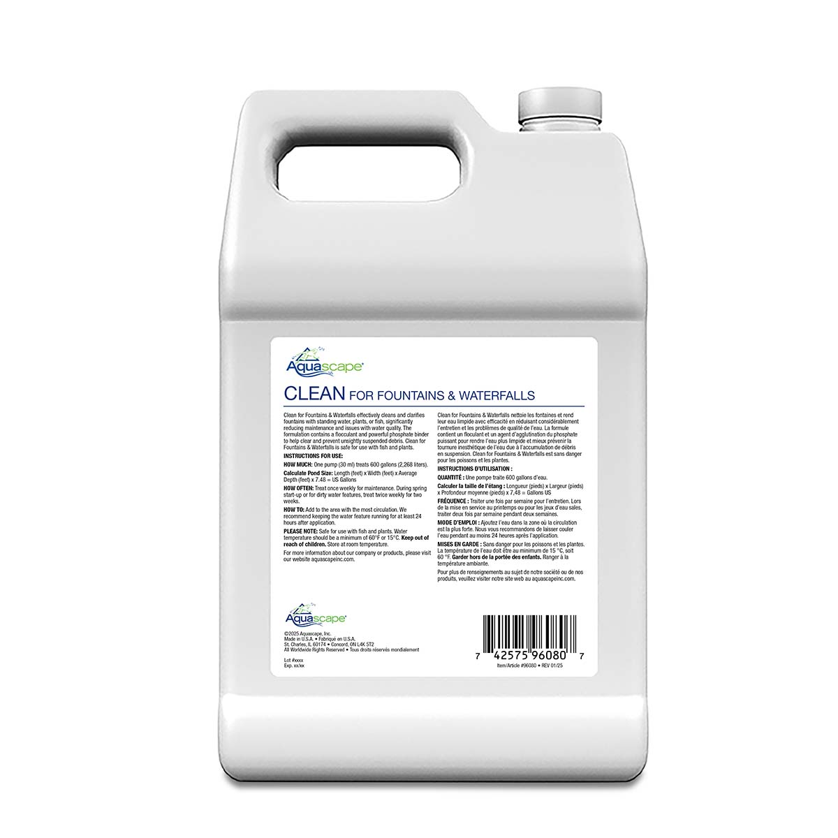 Clean For Fountains And Waterfalls - 1 Gal / 3.78 L – image 3