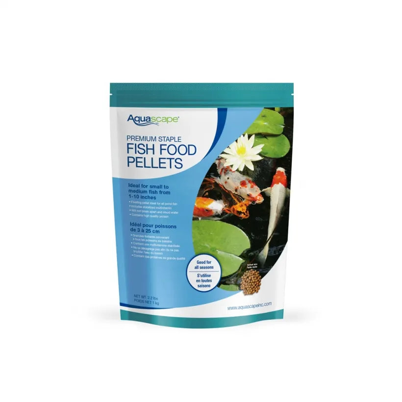 Premium Staple Fish Food-Small Pellets - 2.2 Lb / 1 Kg – image 2