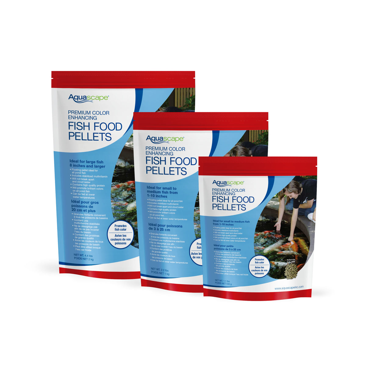 Premium Color Enhancing Fish Food-Large Pellets - 11 Lb / 5 Kg – image 3
