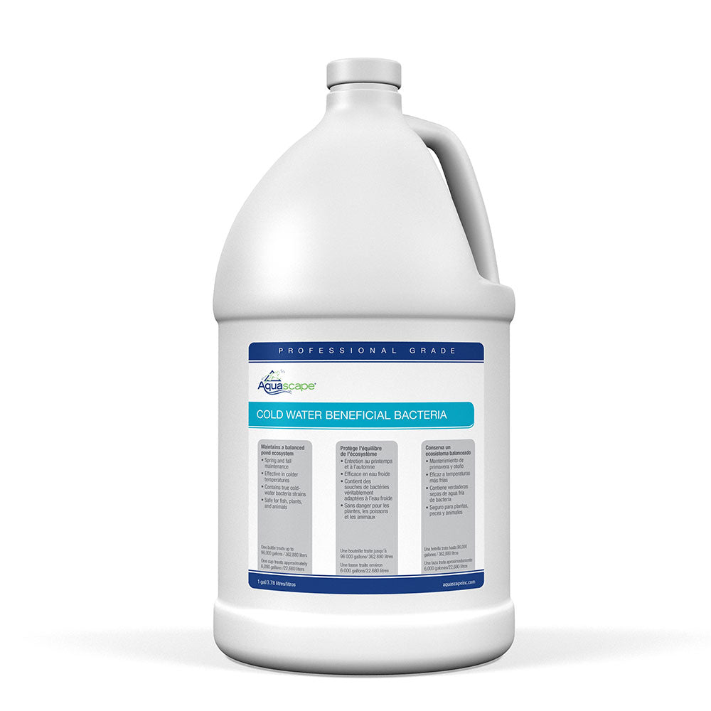 Cold Water Beneficial Bacteria Professional Grade - 1 Gal / 3.78 L