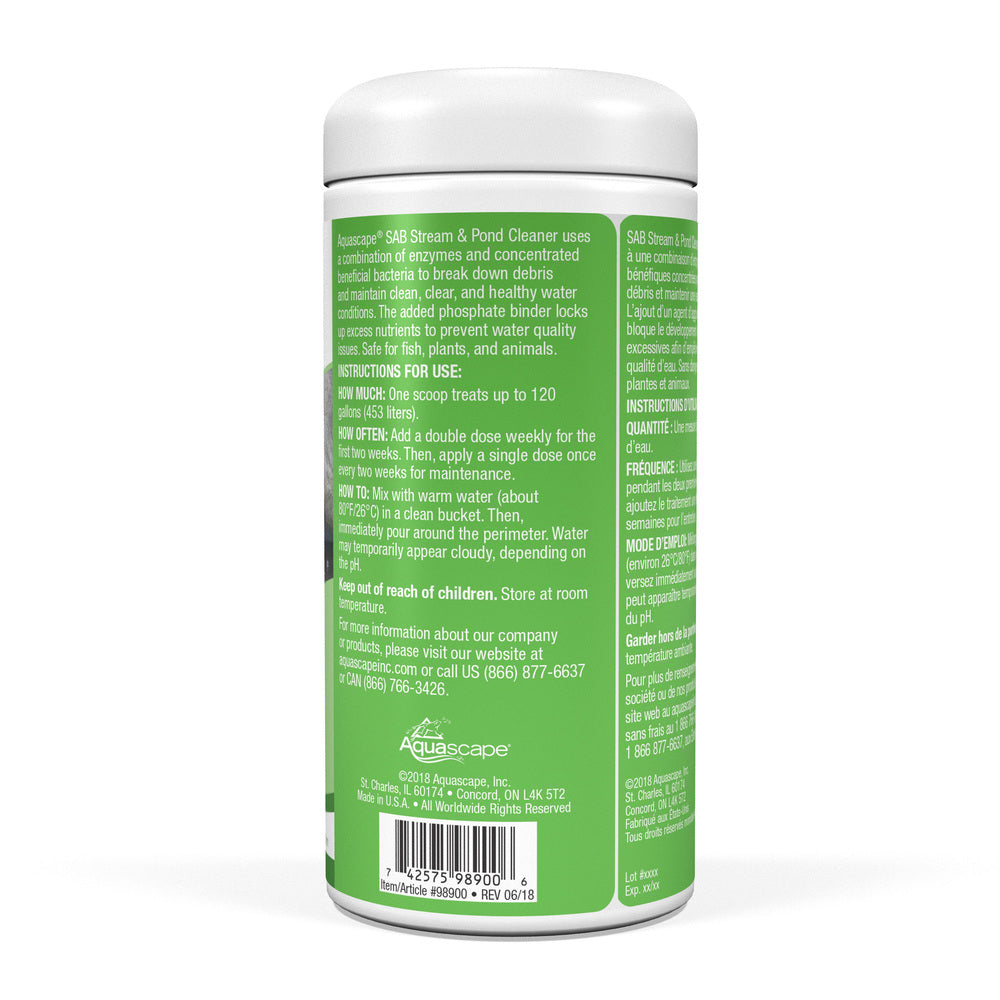Sab Stream & Pond Cleaner - 1.1 Lb / 500 G – image 3