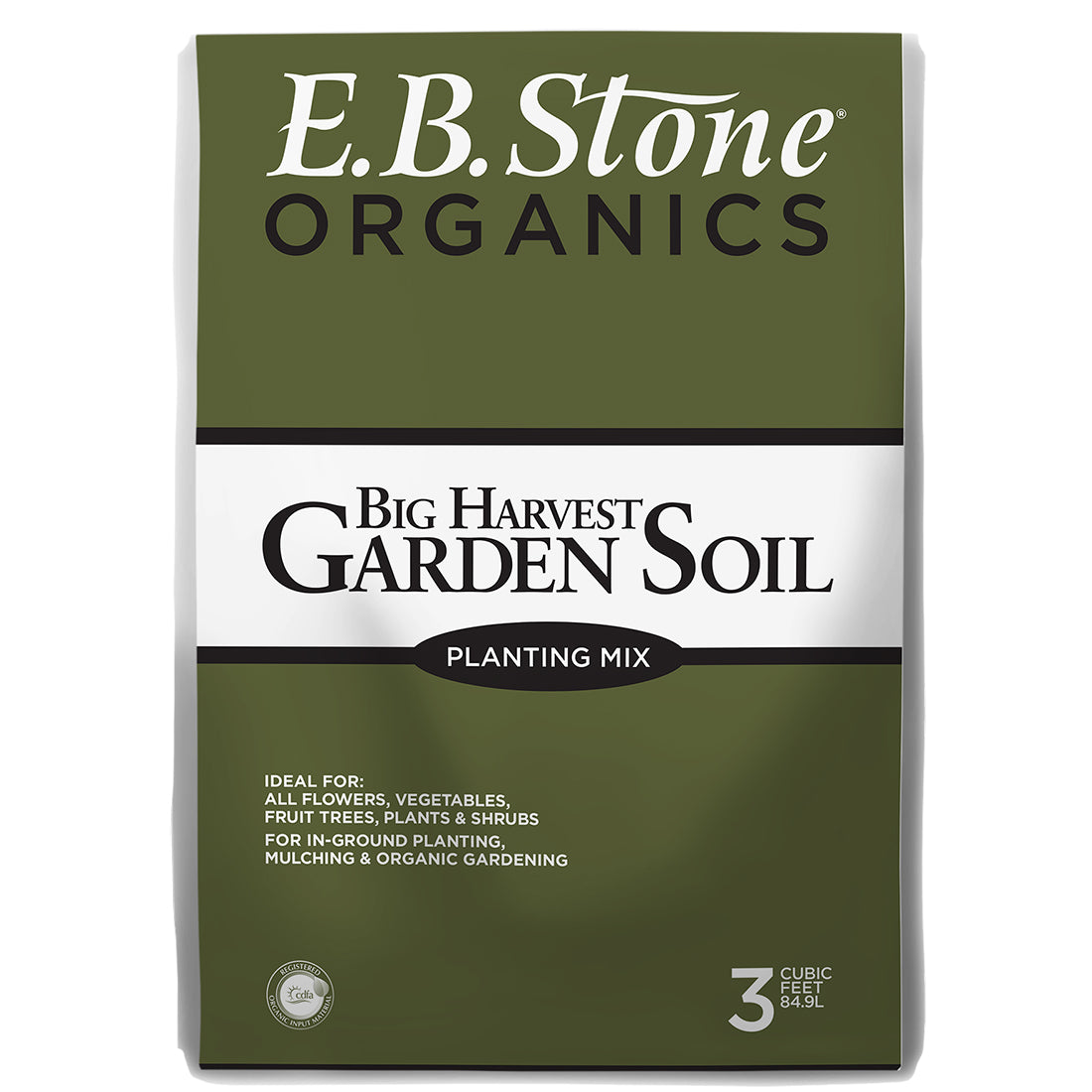 E.B. Stone Organics Big Harvest Garden Soil Bale