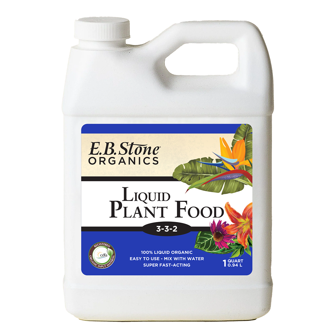 E.B. Stone Organics Liquid Plant Food 3-3-2