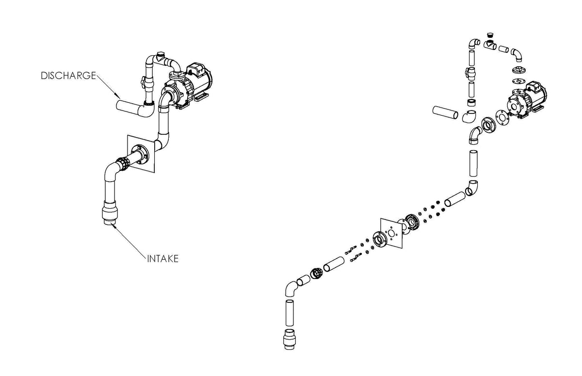Ext Pump 2"-3" Plumbing Kit – image 4
