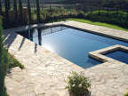 Lompoc Oatmeal Flagstone pool deck and spa surround