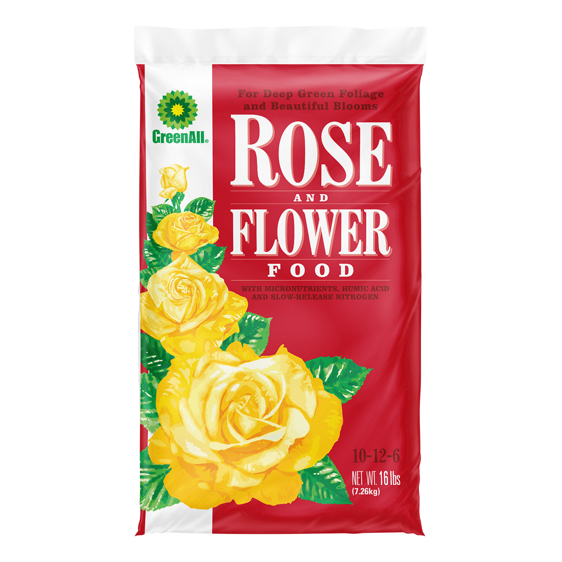 Green All Rose & Flower 10-12-6