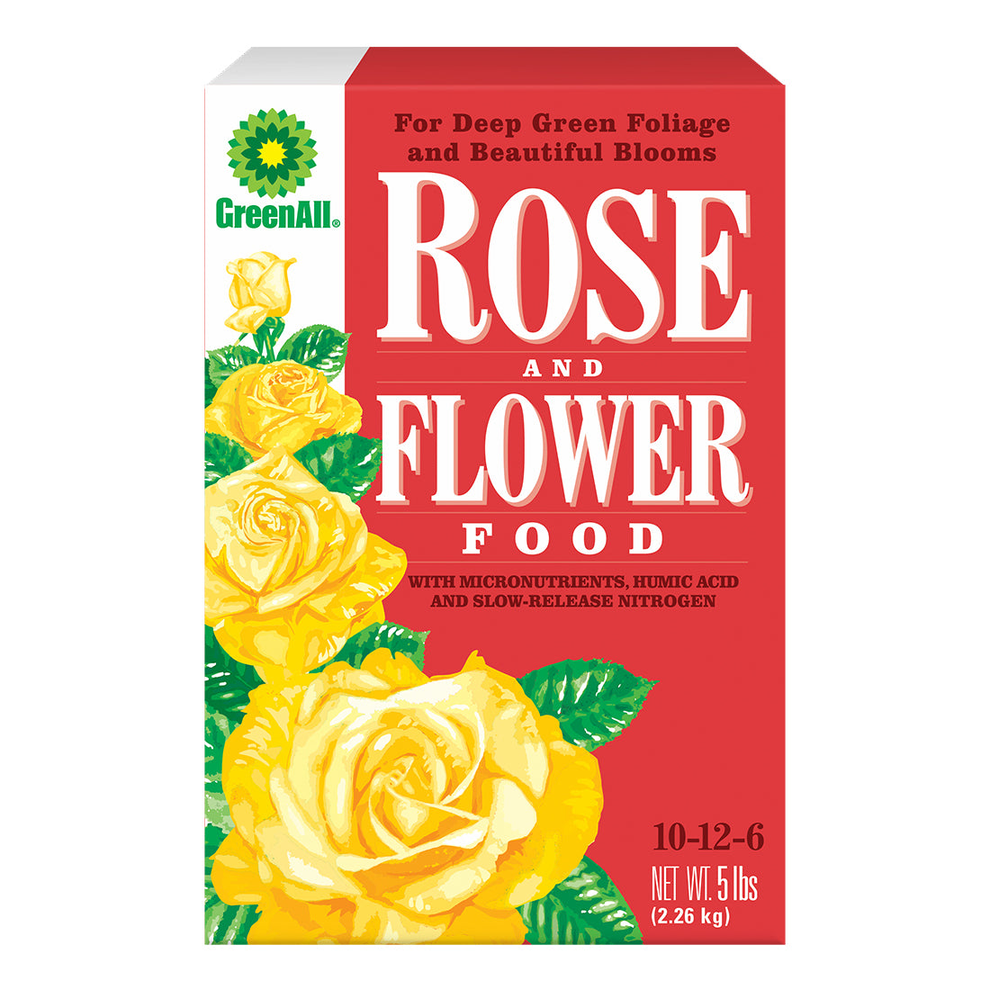 Green All Rose & Flower 10-12-6