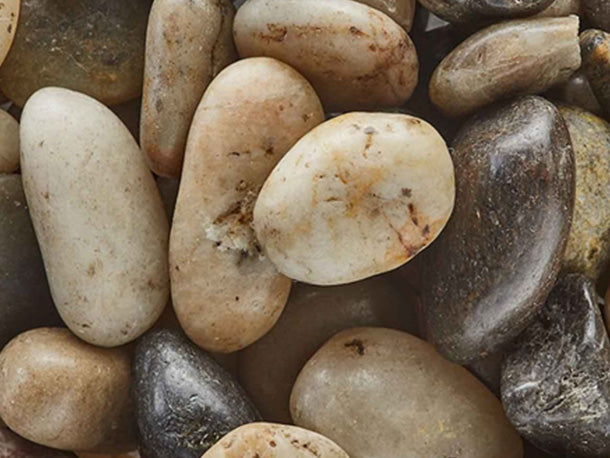 Mixed Colors Polished Pebbles