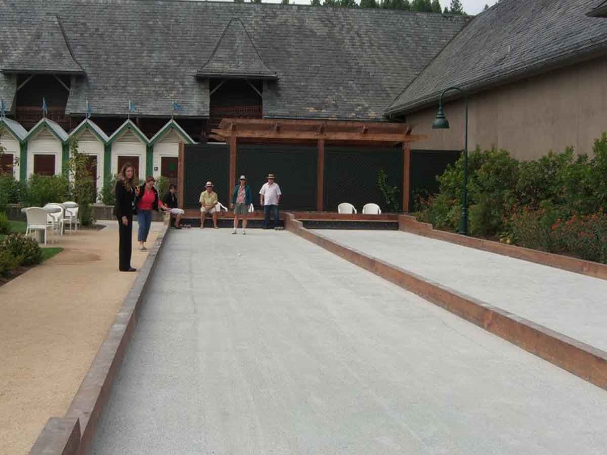 Bocce Court Oyster Flour