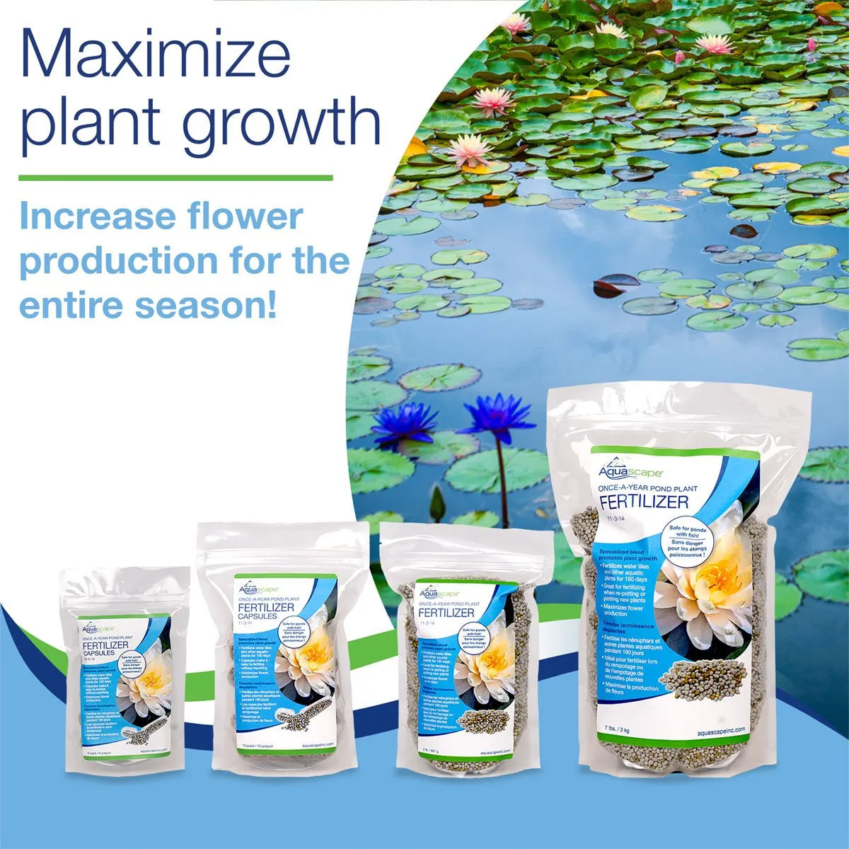 Once-A-Year Pond Plant Fertilizer Capsules (Qty 6) – image 13