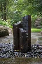 Natural Mongolian Basalt Columns Set Of 3 – image 5