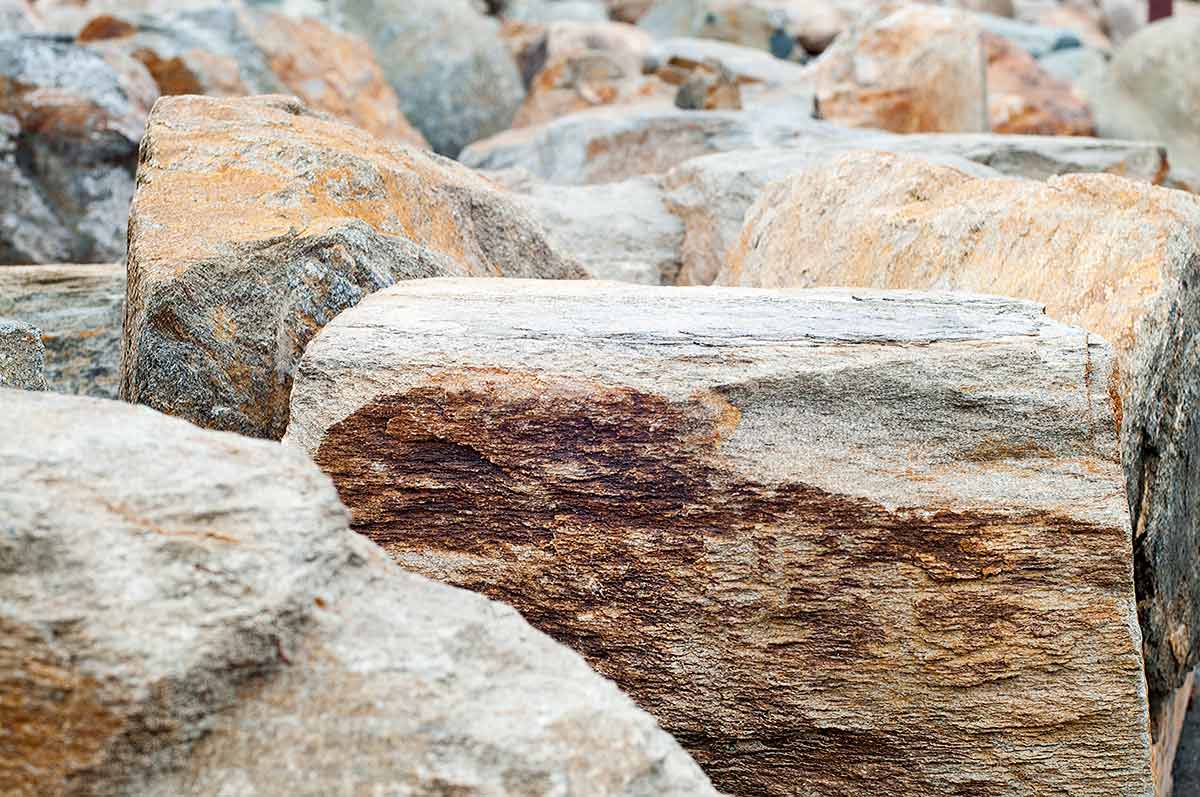 Bouquet Canyon boulders