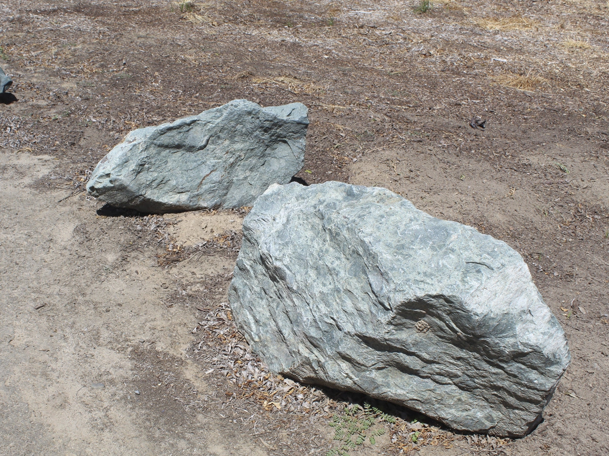 Catalina Cove Green landscape boulders, 24 to 30 inch size